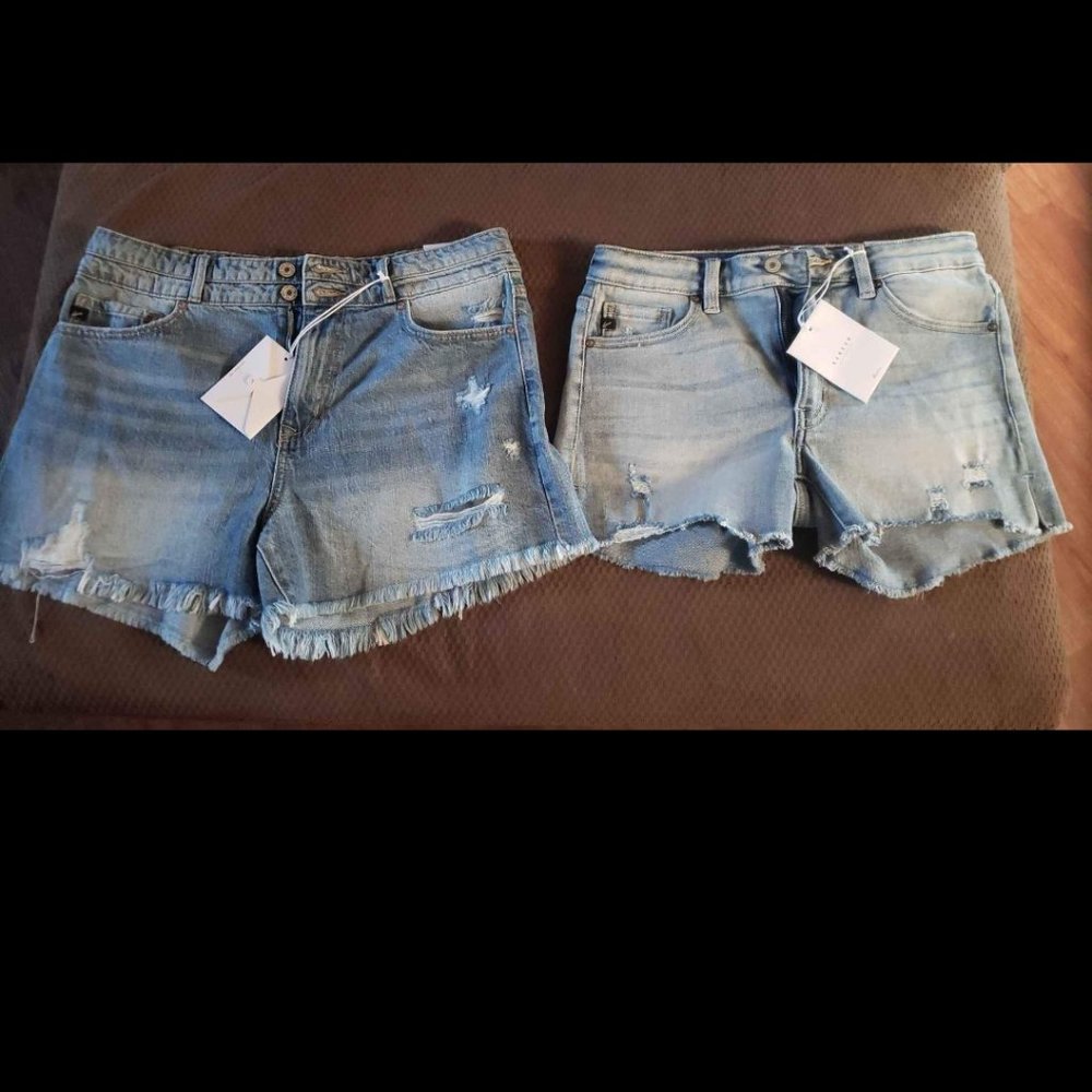 Kancan denim shorts
